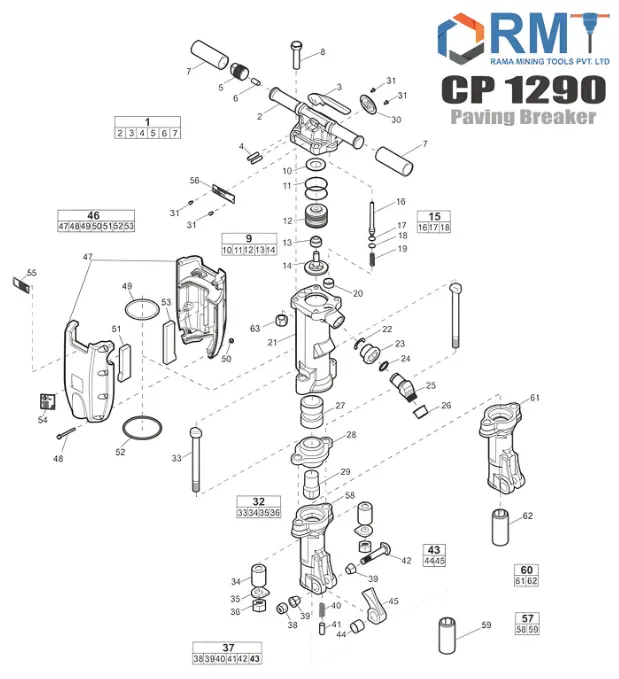 CP 1290 - Pneumatic Breaker